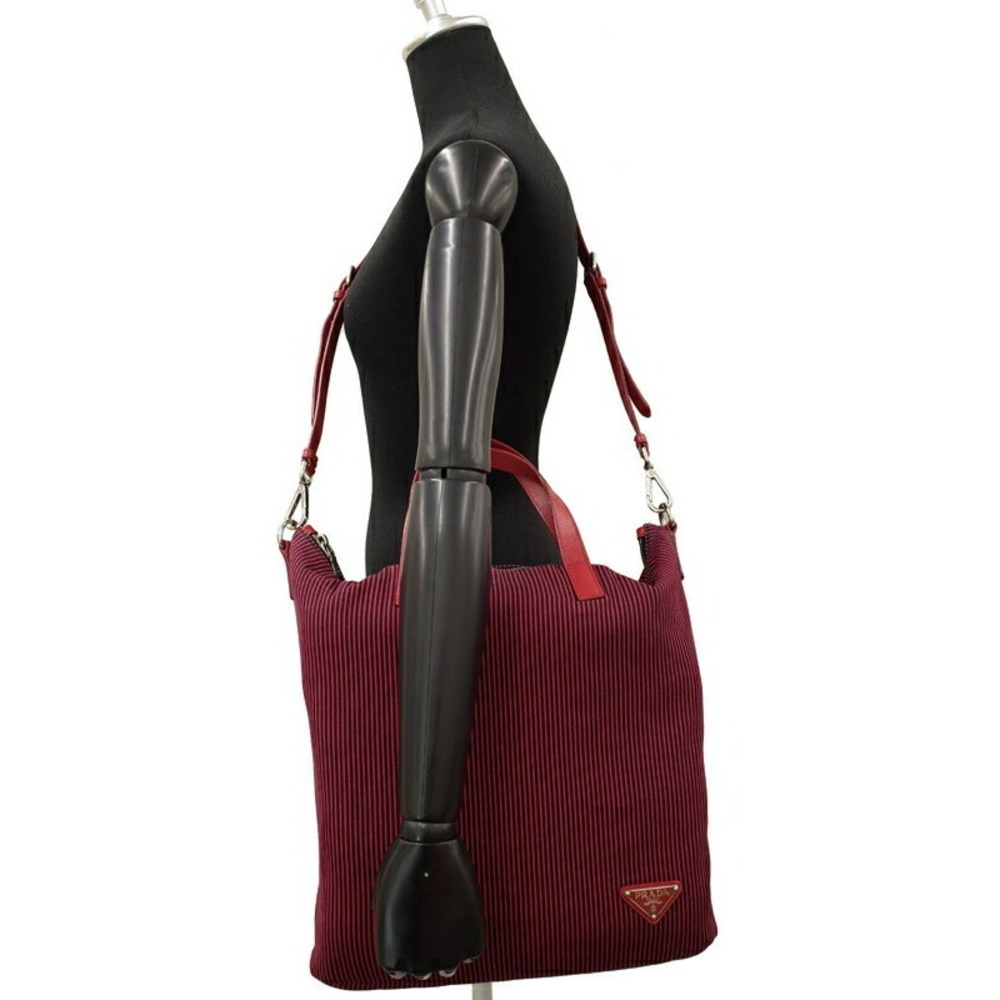 PRADA Striped Tote Bag - Picture 9 of 9